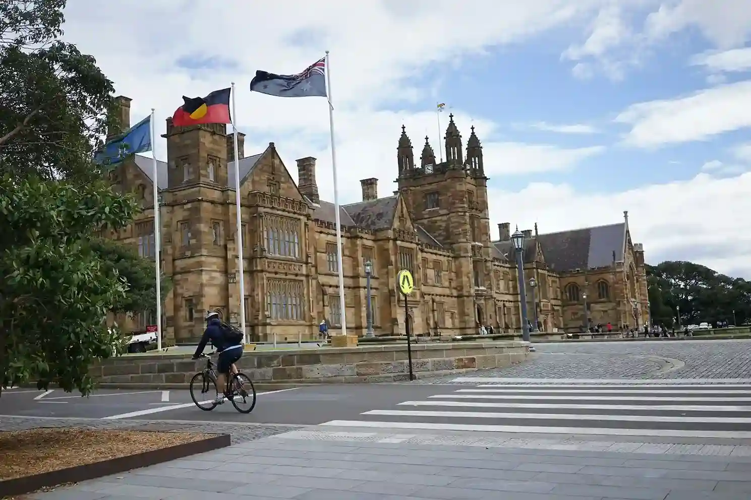 University-style campus building in Australia