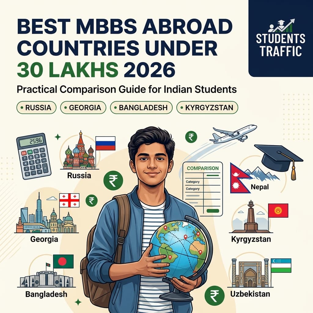 Best MBBS Abroad Countries Under 30 Lakhs in 2026: Practical Comparison Guide for Indian Students