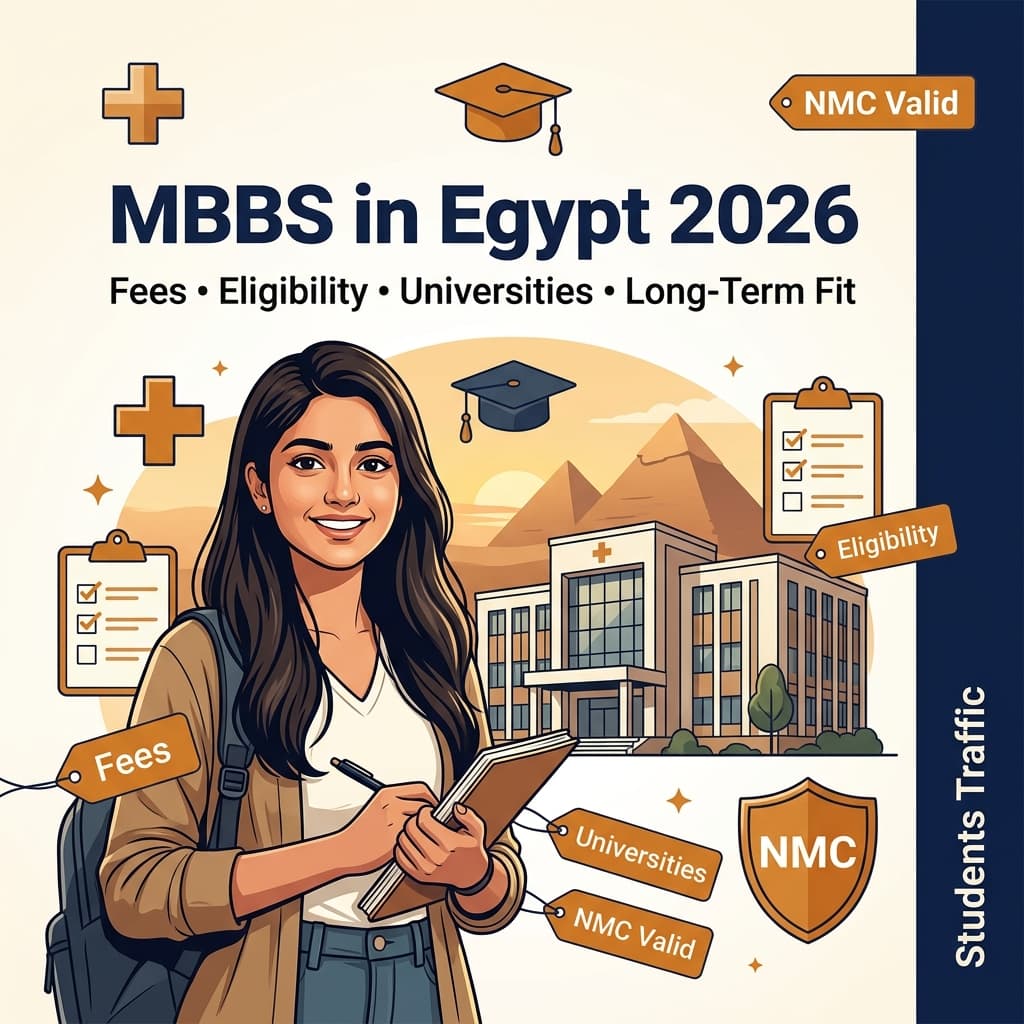 MBBS in Egypt 2026: Complete Guide for Indian Students on Fees, Eligibility, Universities, and Long-Term Fit