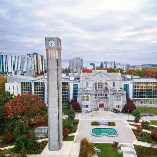University of British Columbia campus overview
