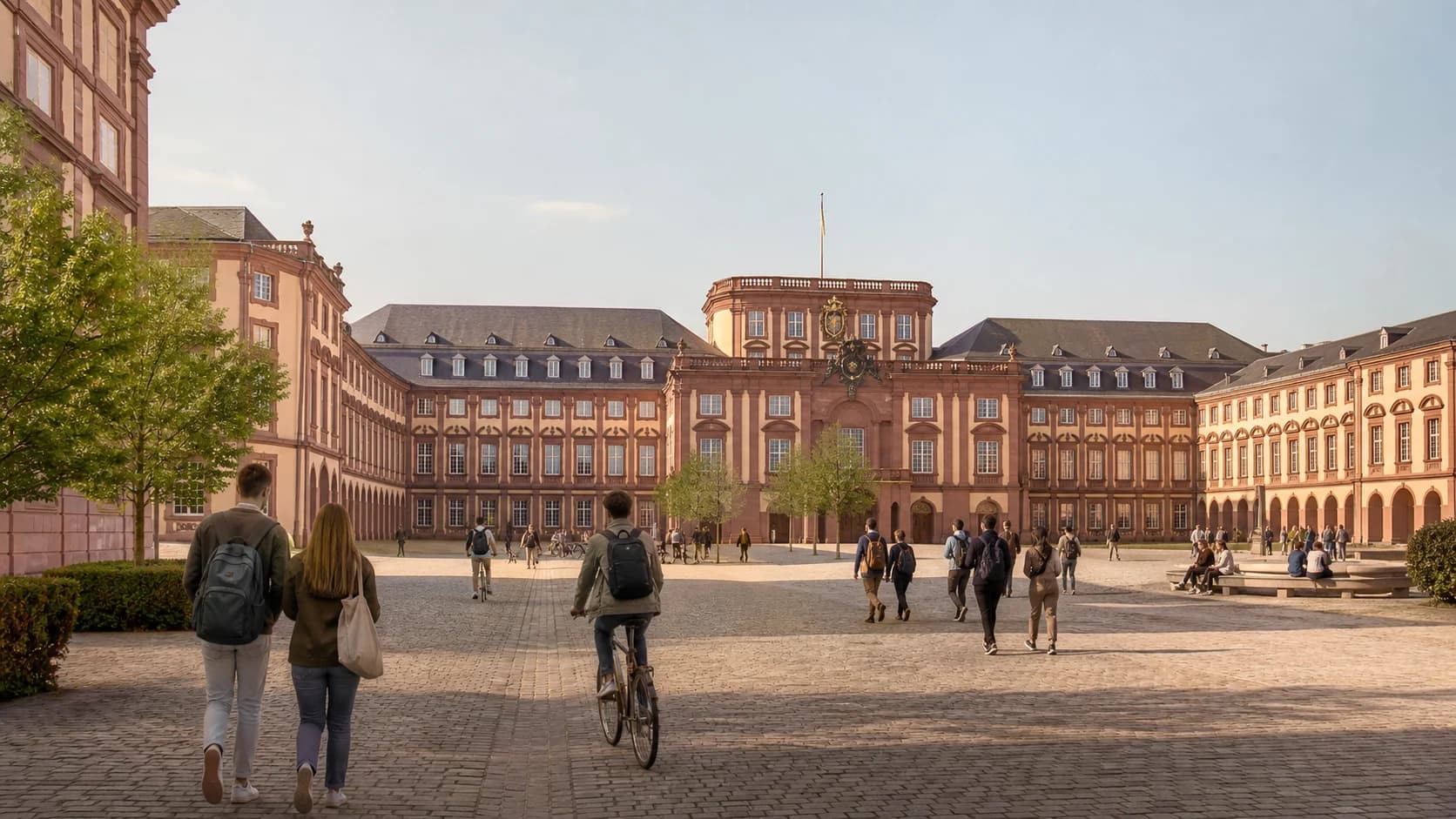 University of Mannheim campus overview