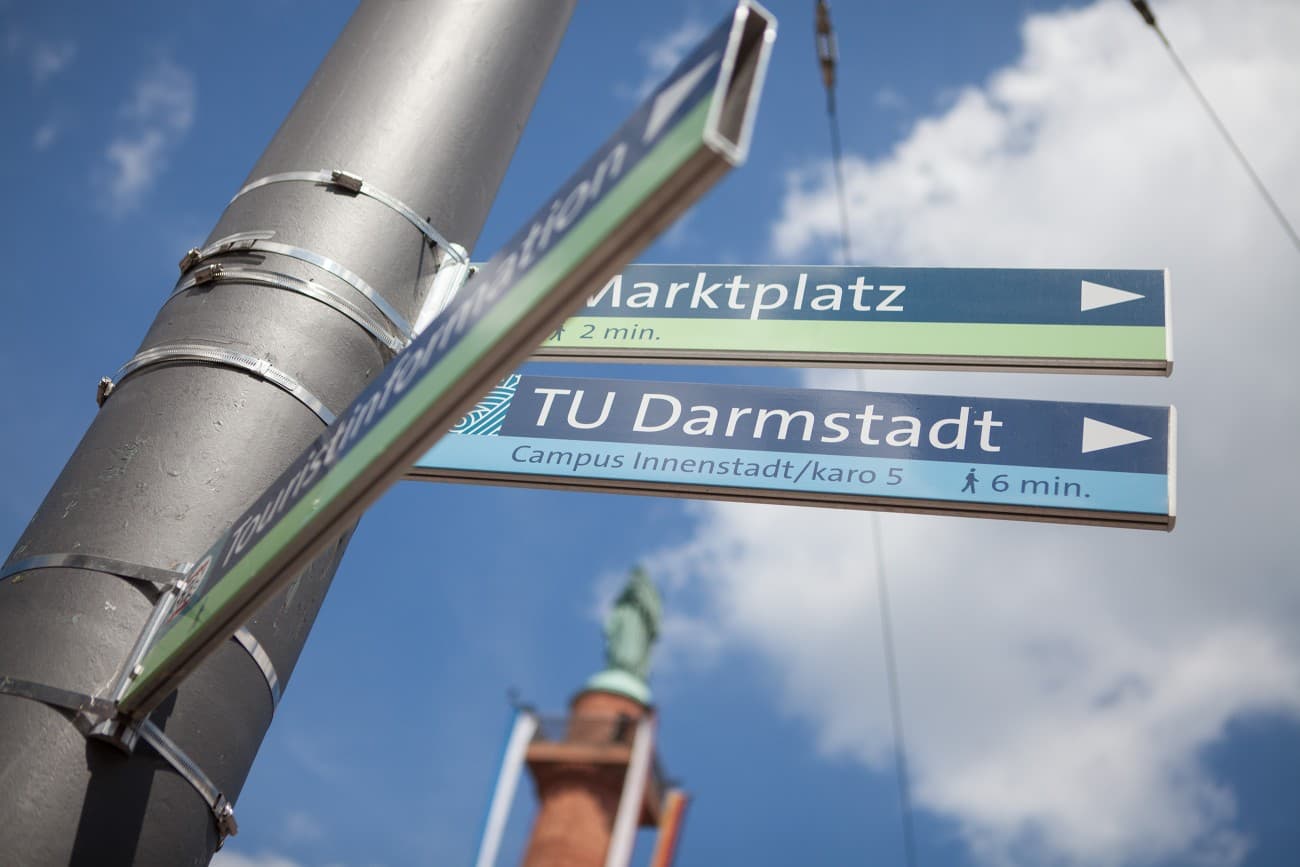 Technical University of Darmstadt campus overview
