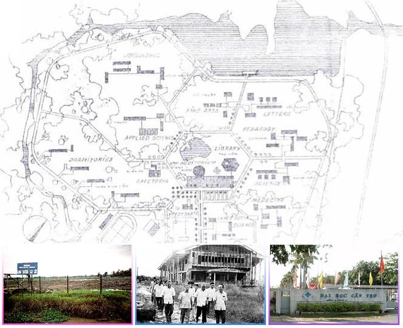 Can Tho University campus overview