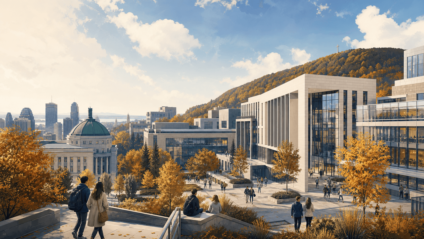 Université de Montréal campus overview