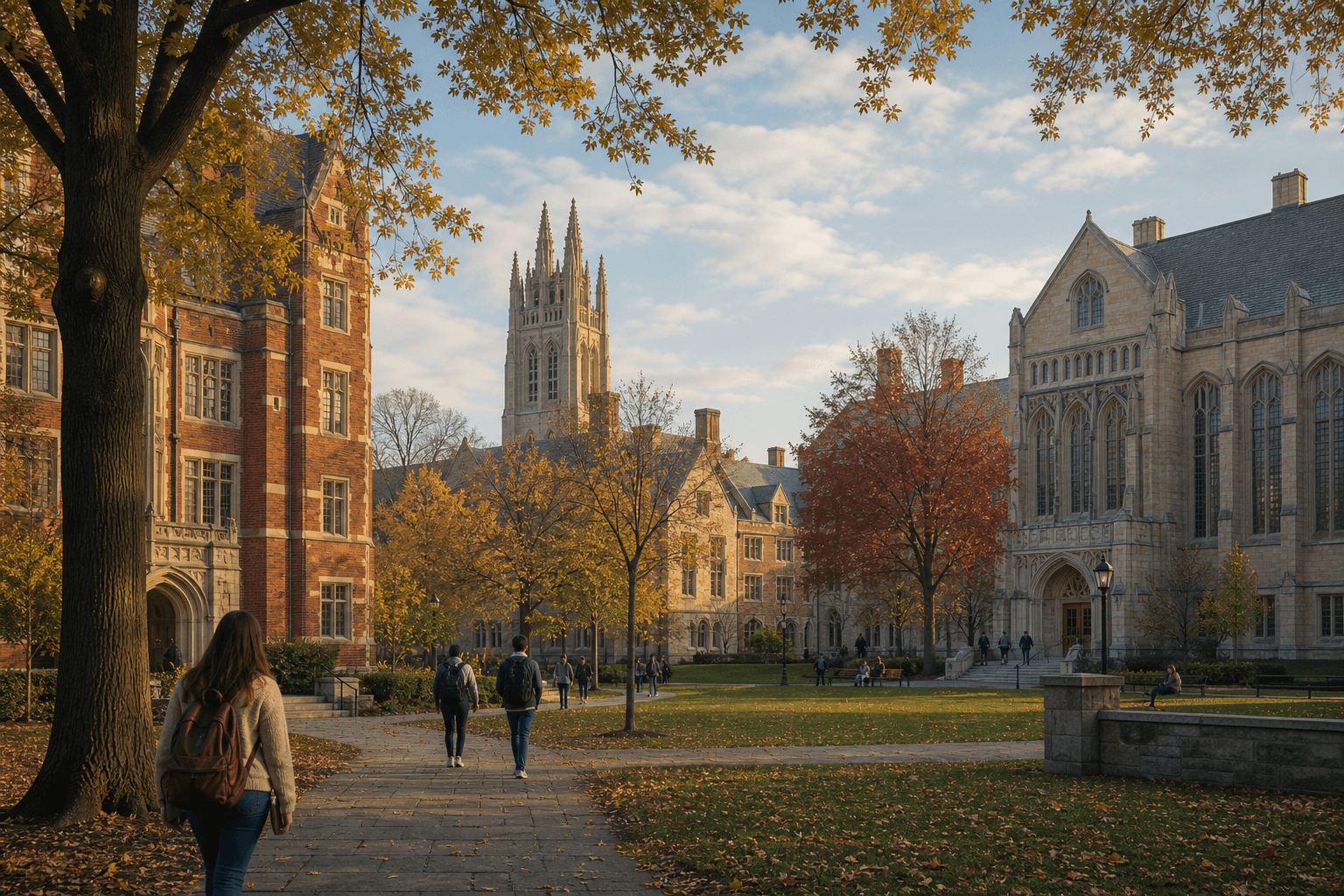 Yale University campus overview