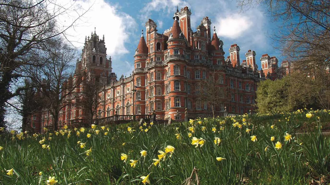 Royal Holloway, University of London campus overview