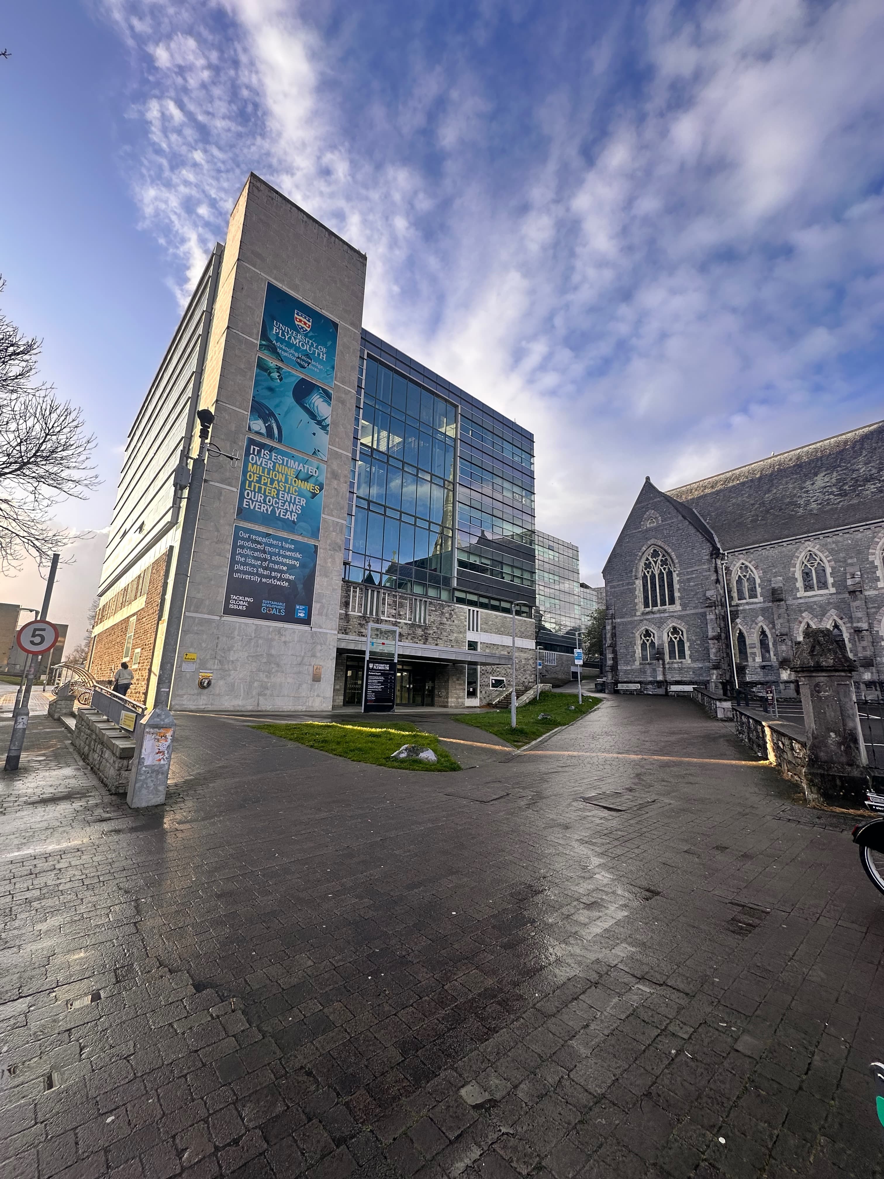 University of Plymouth campus overview