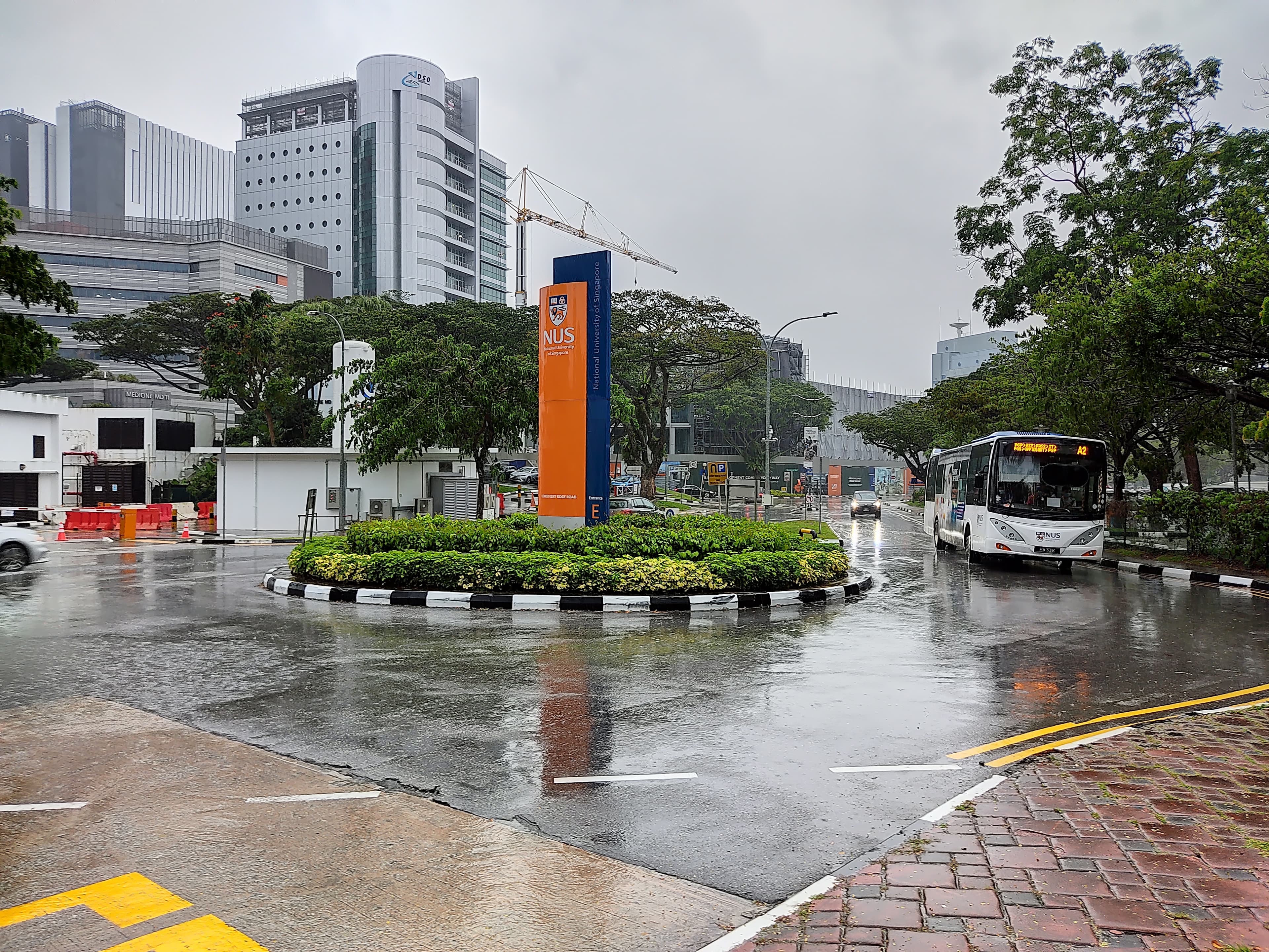 National University of Singapore campus overview