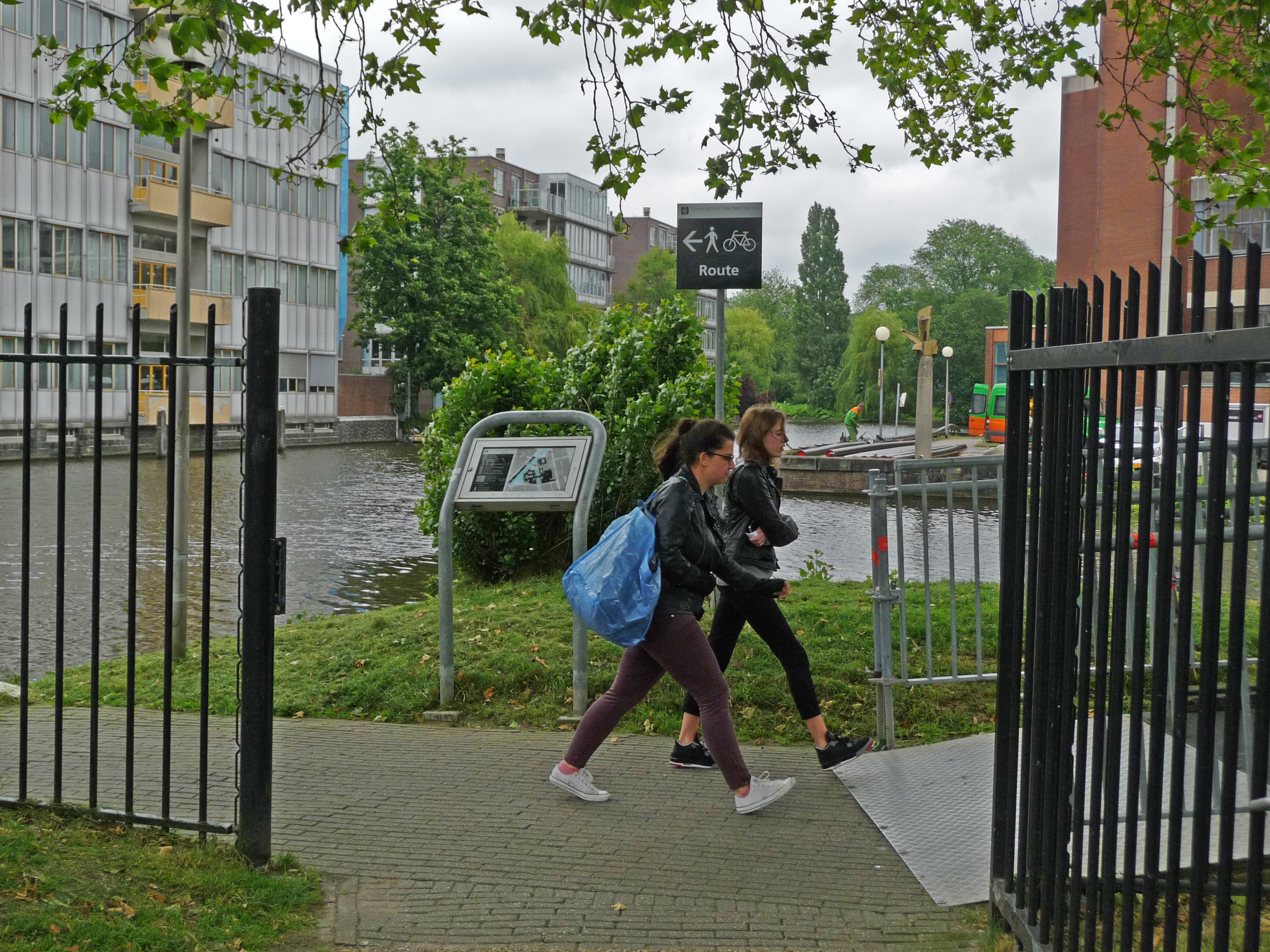 University of Amsterdam campus overview