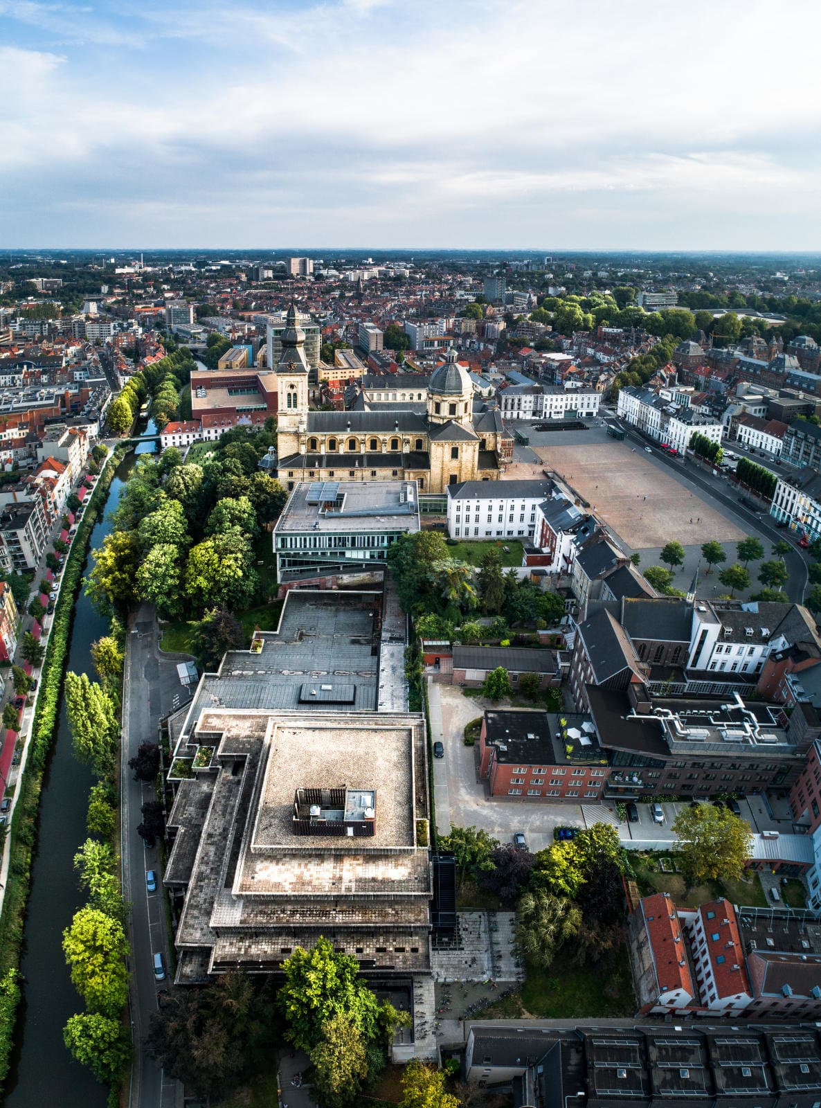 Ghent University campus overview