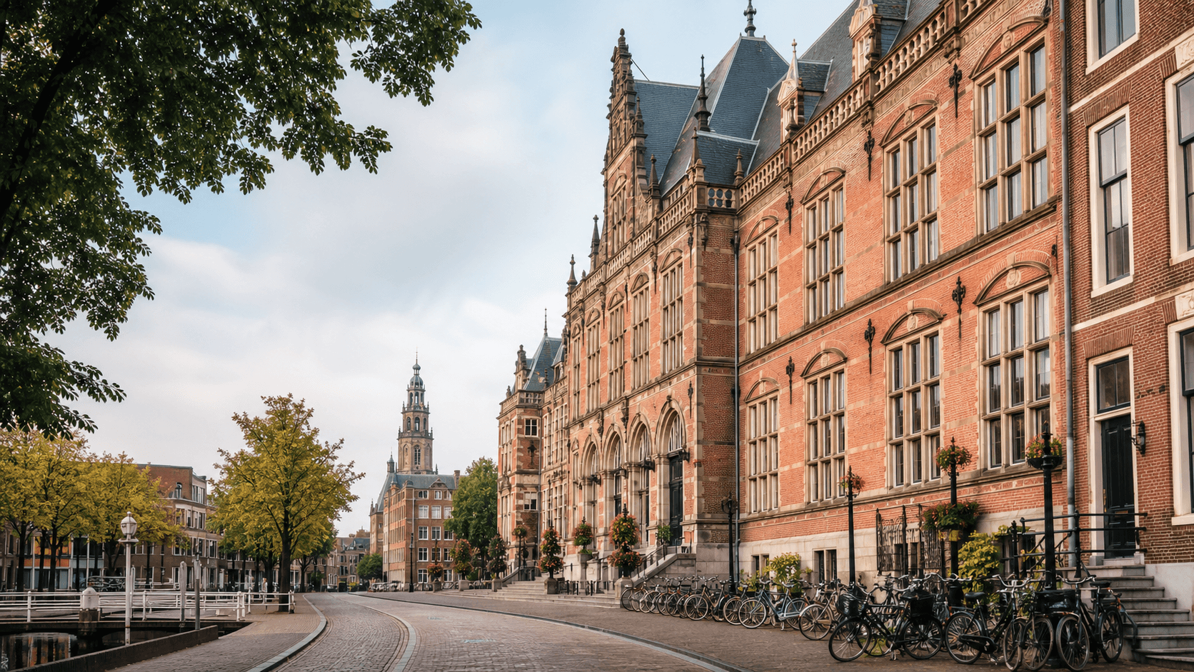 University of Groningen campus overview