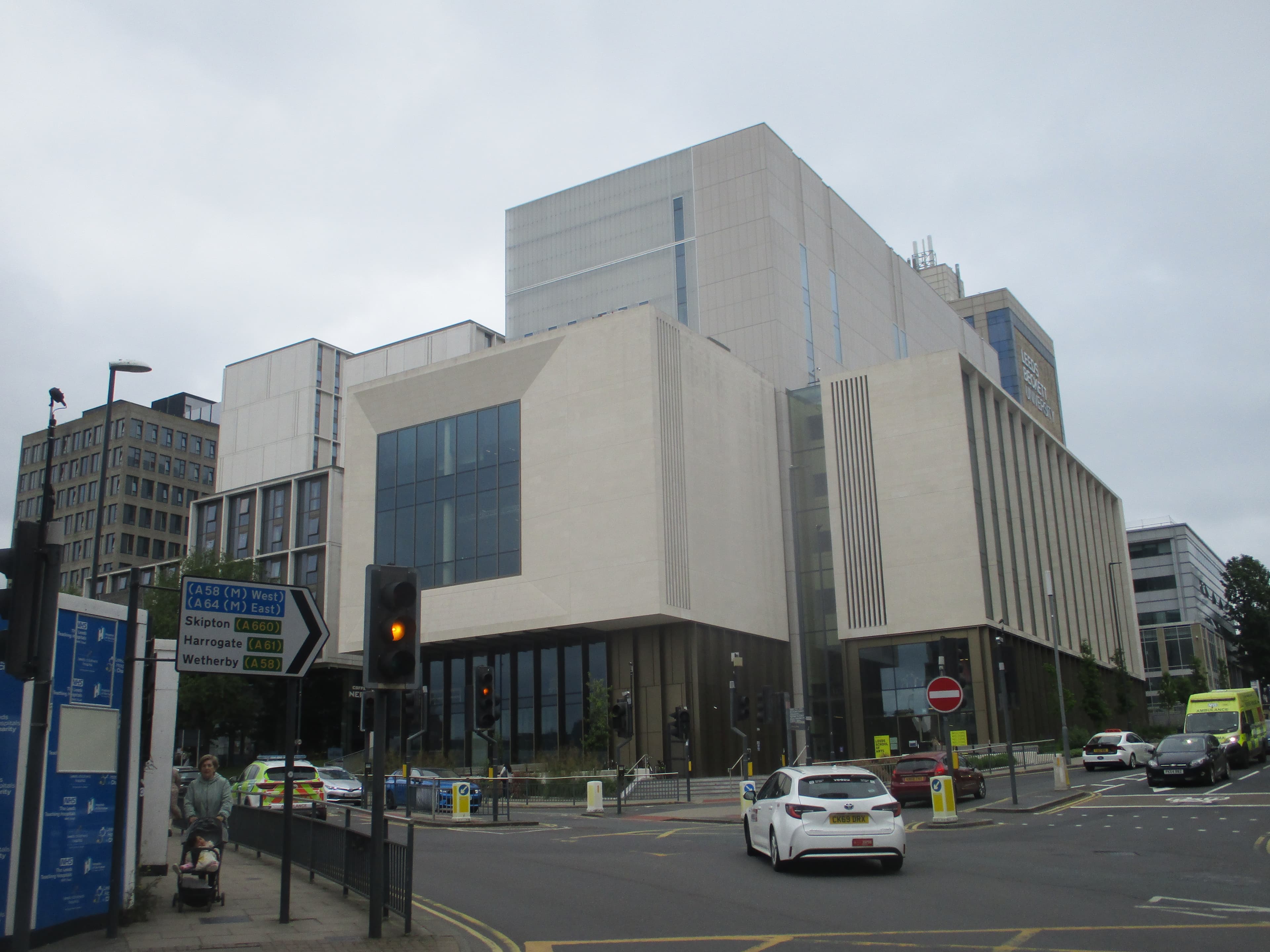 Leeds Beckett University campus overview