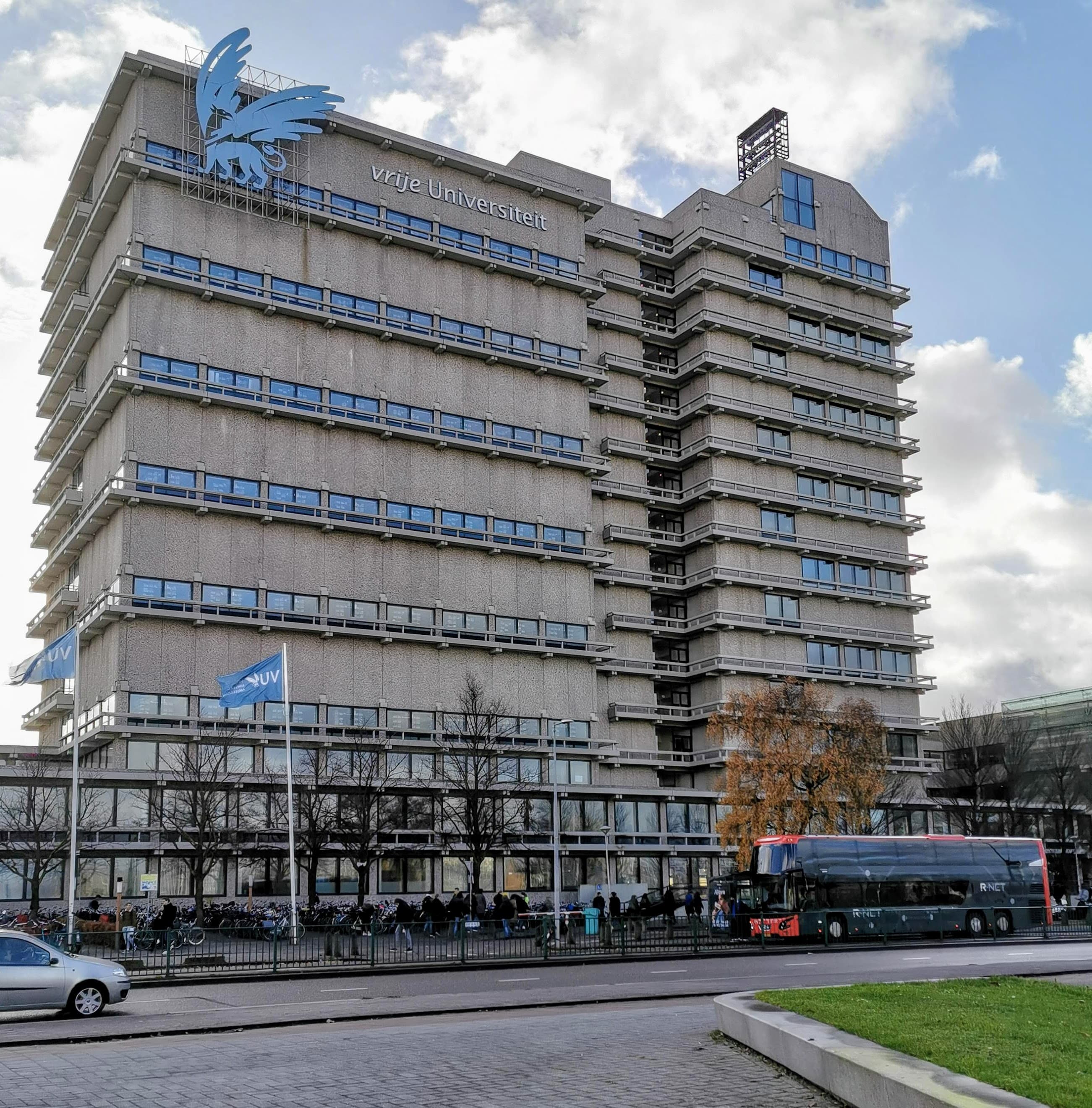 Vrije Universiteit Amsterdam campus overview