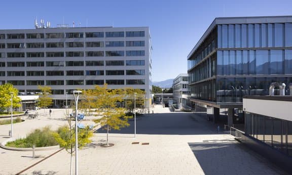 University of Innsbruck campus overview