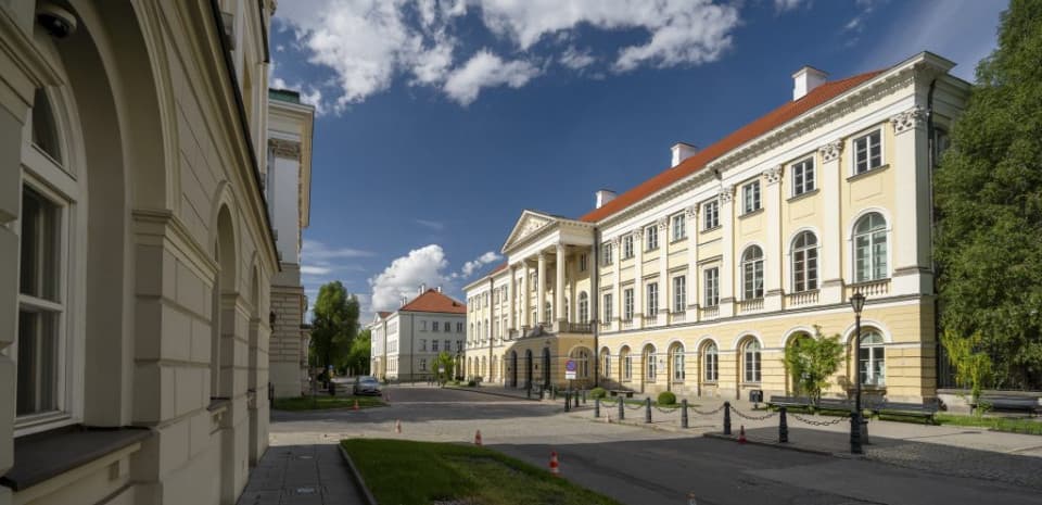 University of Warsaw campus overview