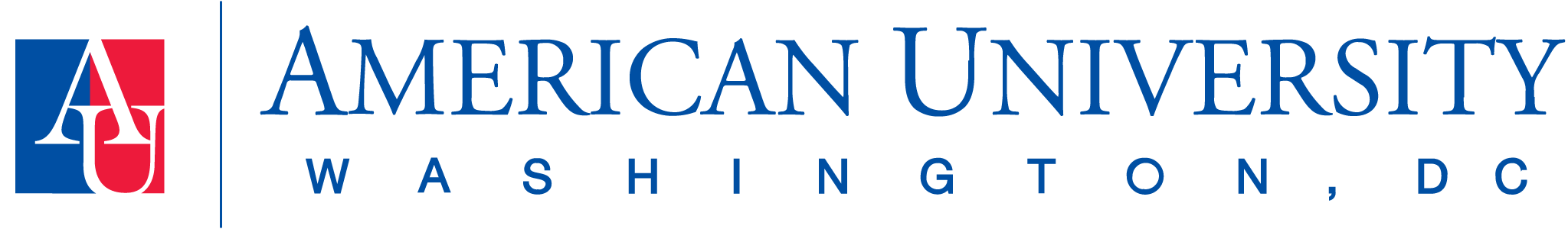 American University logo