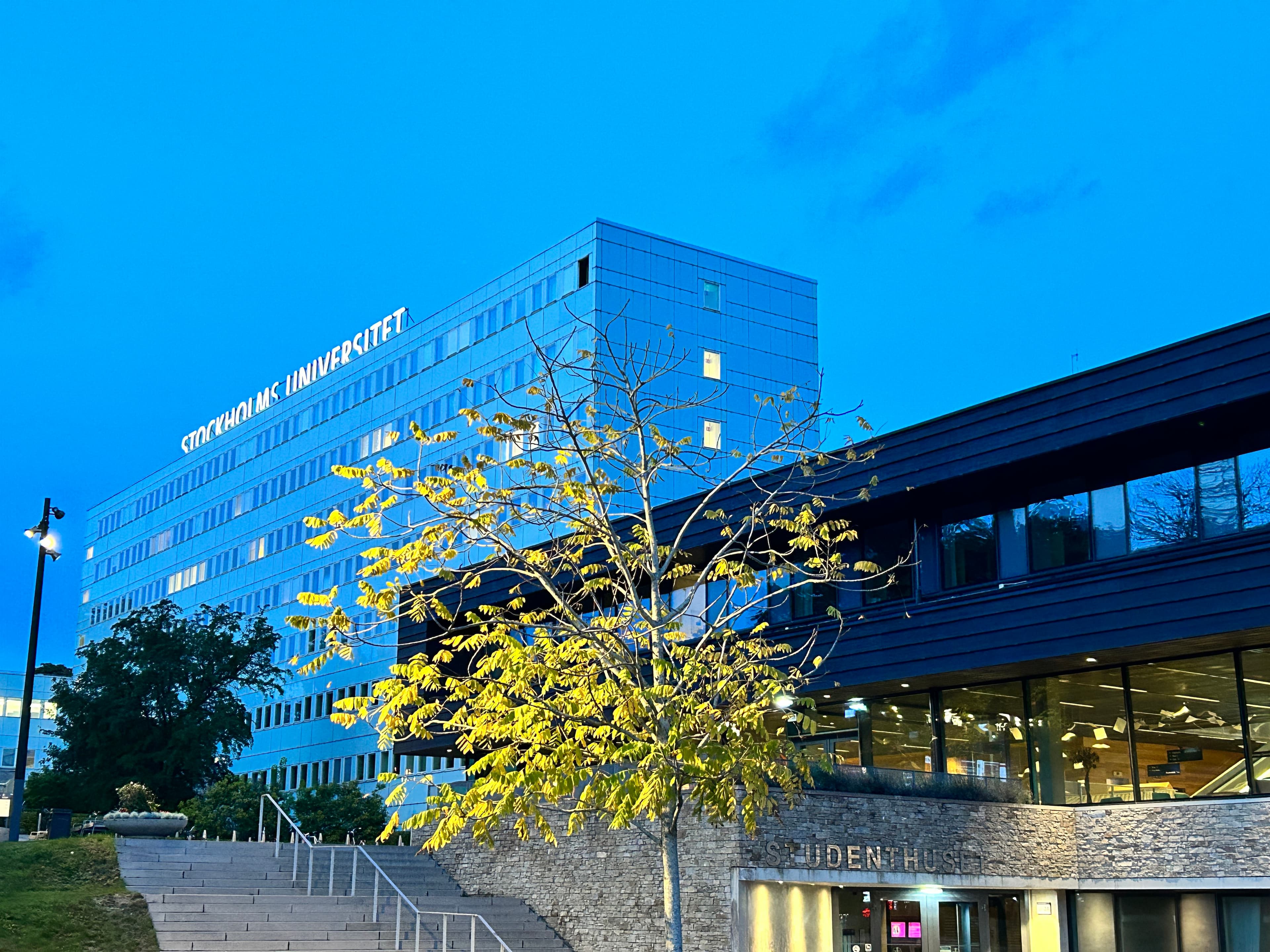 Stockholm University campus overview
