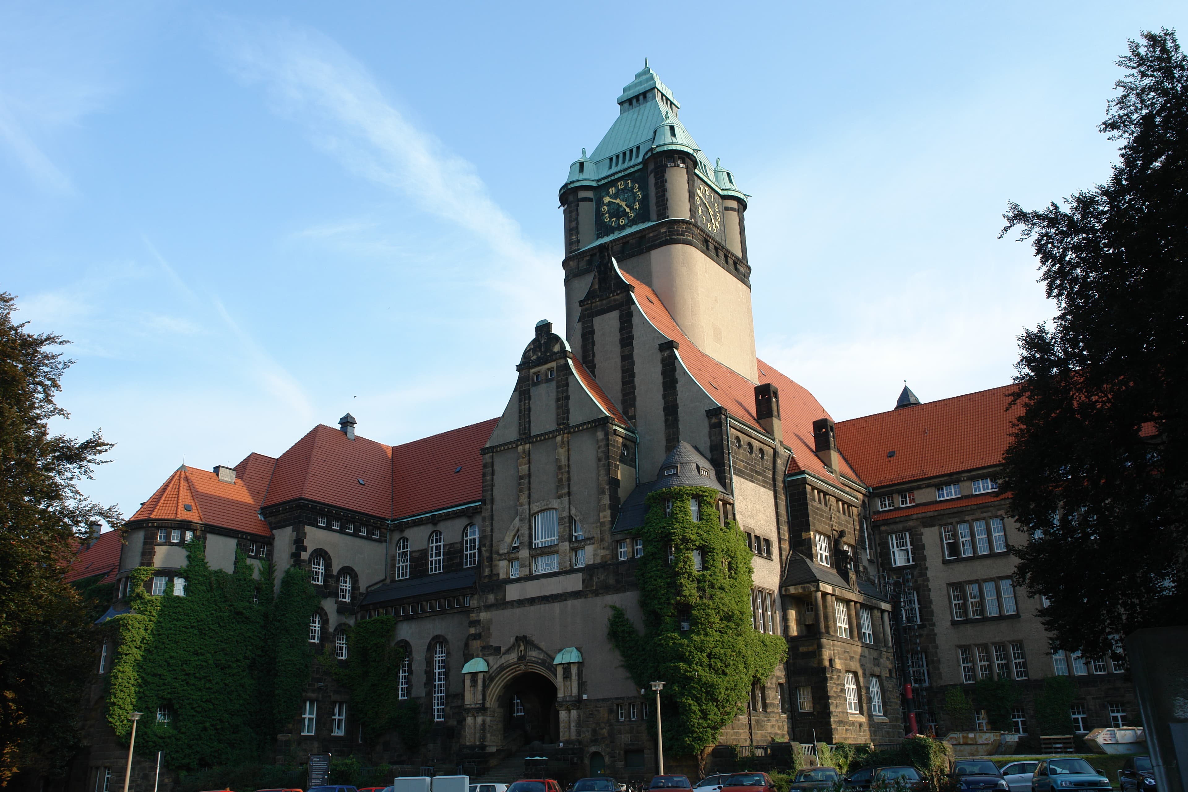 TU Dresden campus overview