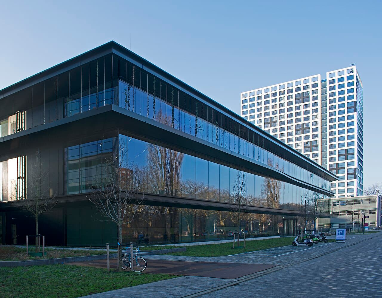 Delft University of Technology campus overview