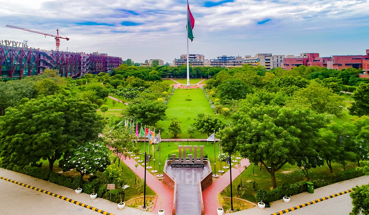 O.P. Jindal Global University campus overview