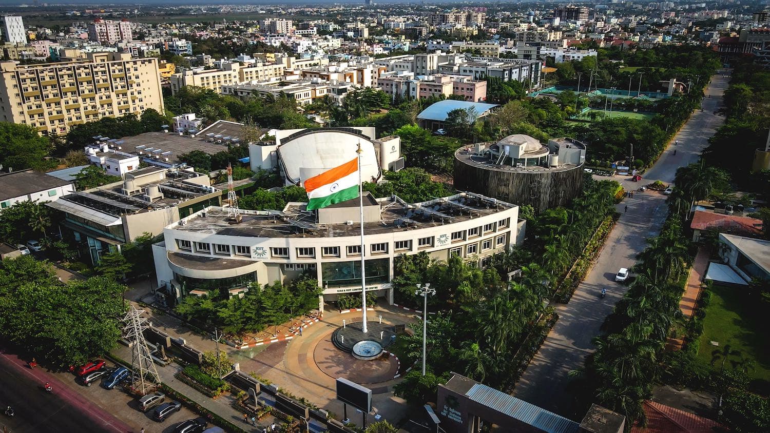 KIIT Deemed to be University campus overview
