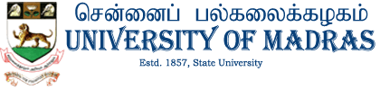 University of Madras logo