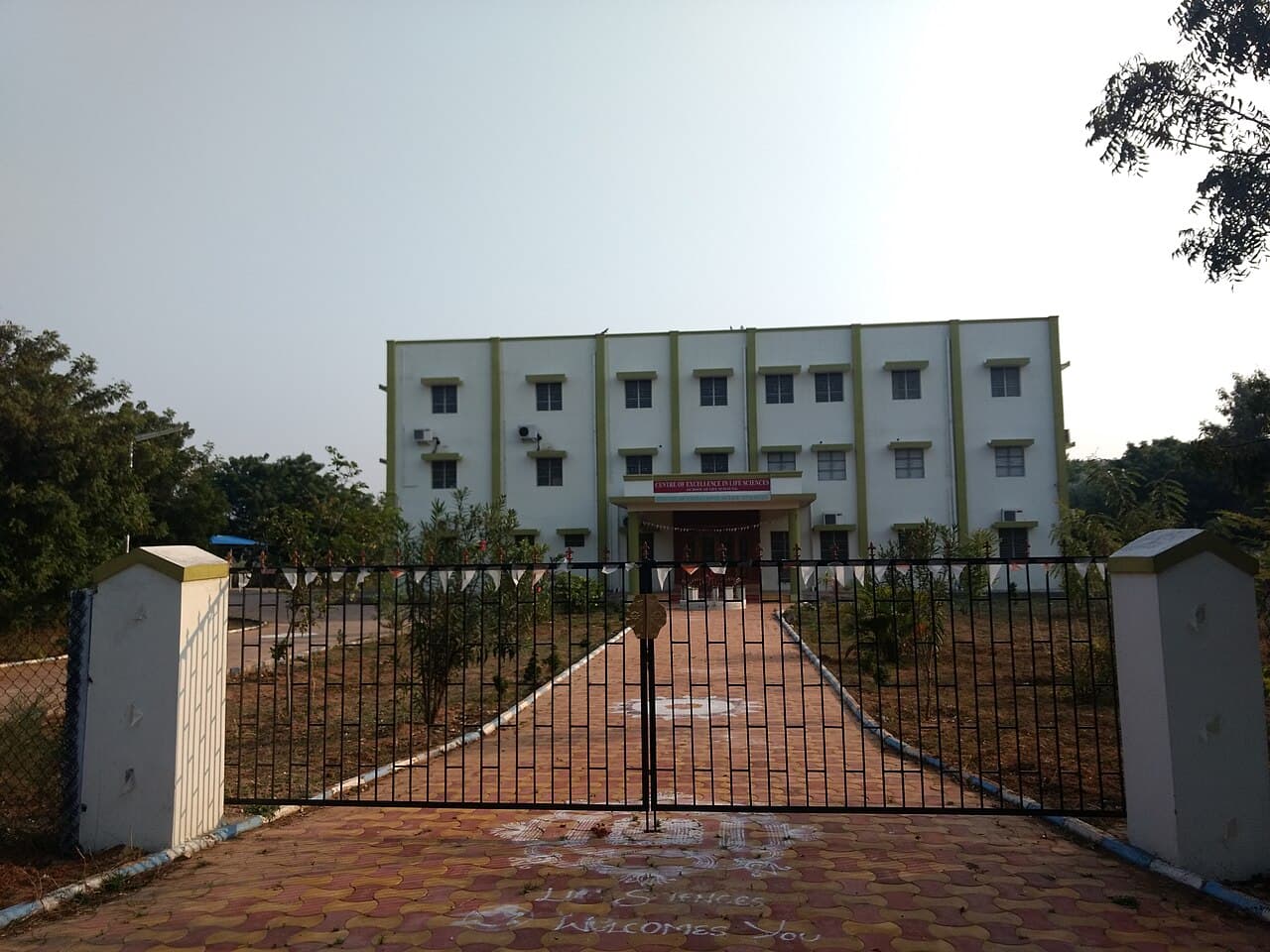 Bharathidasan University campus overview