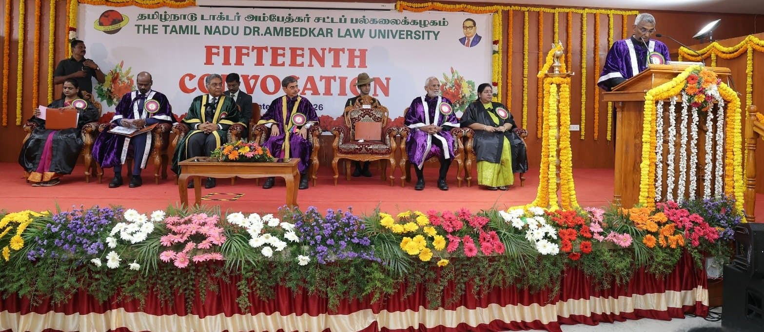Tamil Nadu Dr. Ambedkar Law University campus overview