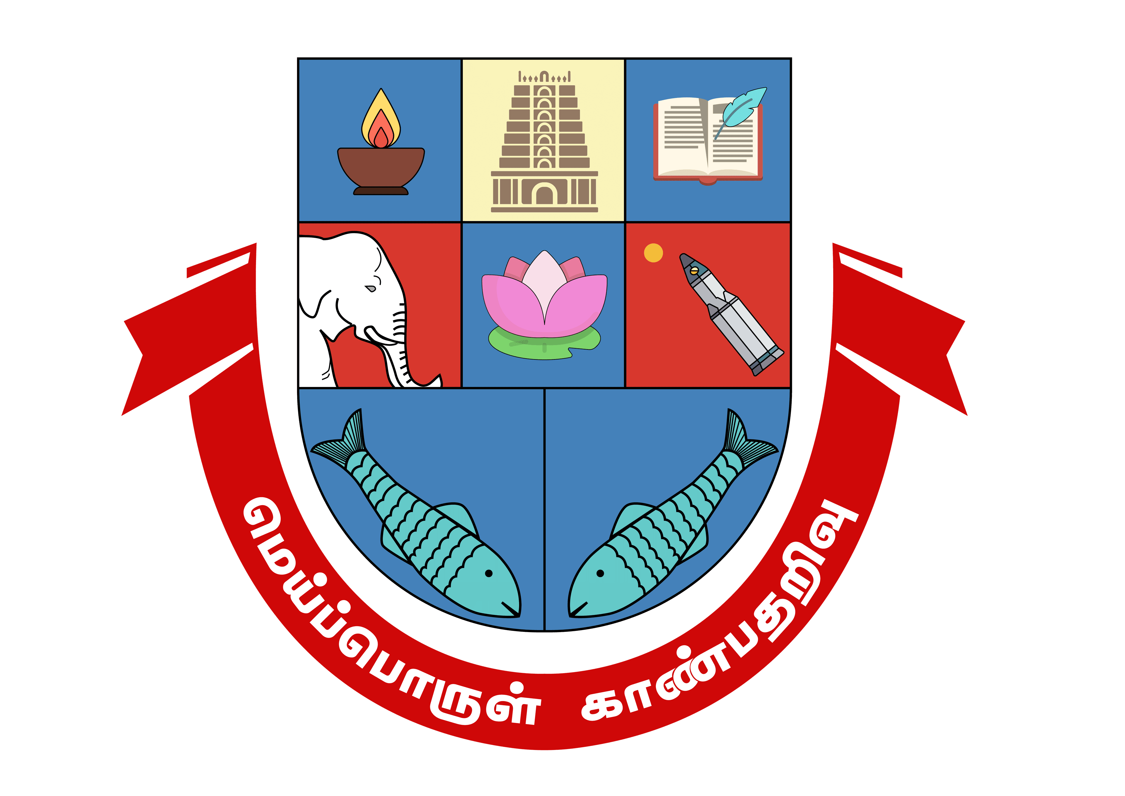 Madurai Kamaraj University logo