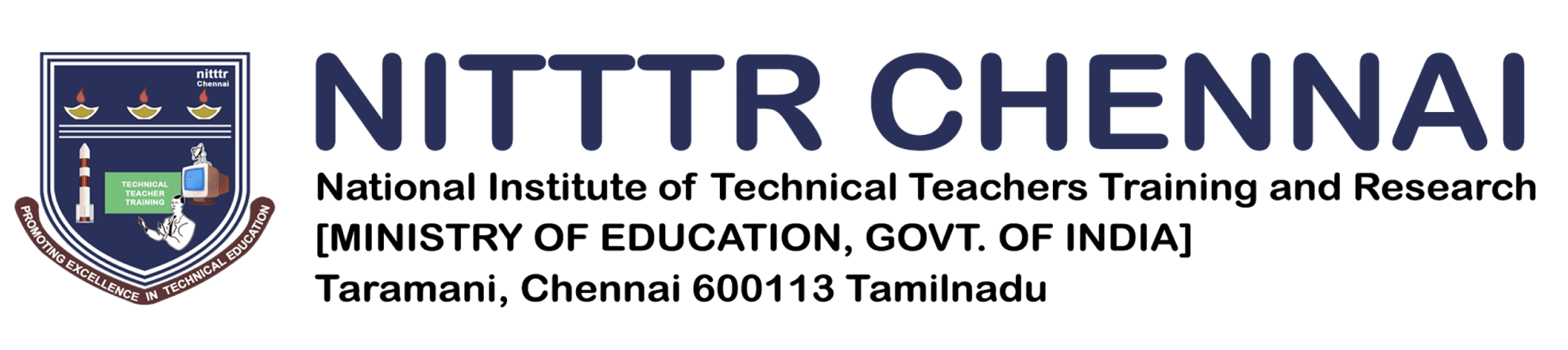 National Institute of Technical Teachers Training and Research, Chennai logo
