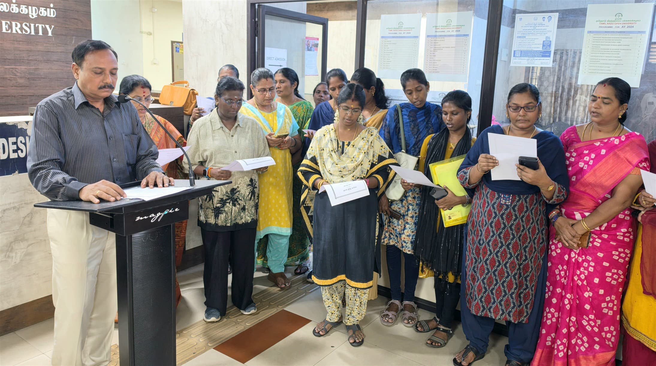 Tamil Nadu Open University campus overview