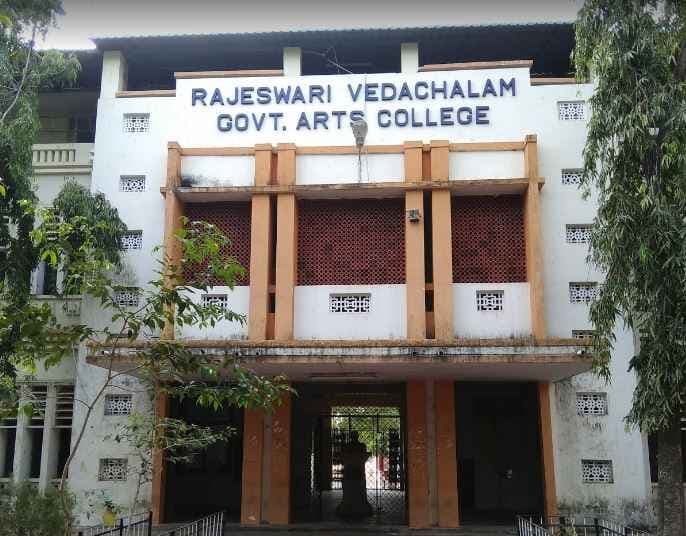 Rajeswari Vedachalam Government Arts College, Chengalpattu campus overview