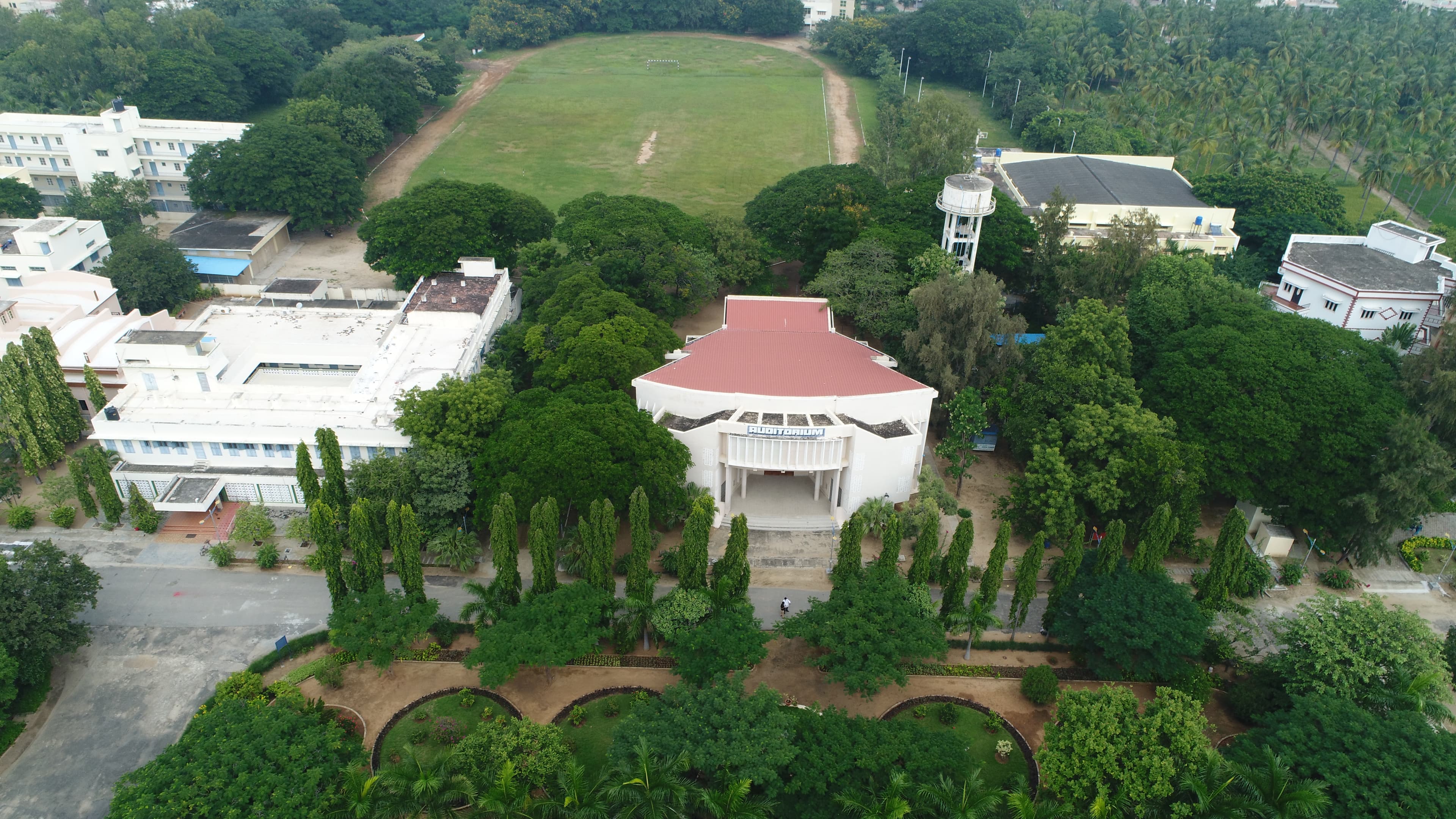 Auxilium College, Vellore campus overview