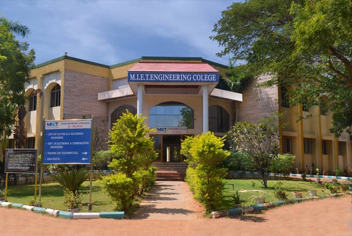 M.I.E.T. Engineering College campus overview